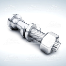Болт стыковой M24x150 в сборе с гайкой и шайбой стыковой M24 - armatstal.ru - Москва